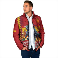 Custom World Football 2026 Spain Padded Jacket Spanish Bull Rising Champions - Wonder Print Shop