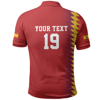 Custom World Football 2026 Spain Polo Shirt Spanish Bull Rising Champions - Wonder Print Shop