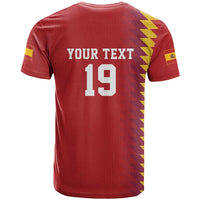 Custom World Football 2026 Spain T Shirt Spanish Bull Rising Champions - Wonder Print Shop