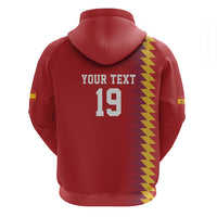Custom World Football 2026 Spain Zip Hoodie Spanish Bull Rising Champions - Wonder Print Shop