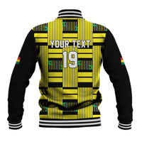 Custom World Football 2026 Ghana Baseball Jacket Rise With The Black Stars