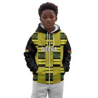 Custom World Football 2026 Ghana Kid Hoodie Rise With The Black Stars