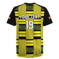 Custom World Football 2026 Ghana Rugby Jersey Rise With The Black Stars