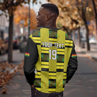 Custom World Football 2026 Ghana Sweatshirt Rise With The Black Stars
