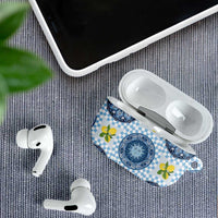 Blue Sicilian Majolica Lemon Sun Art AirPods Case