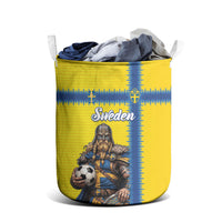 World Football 2026 Sweden Laundry Basket Go Blagult Viking Glory