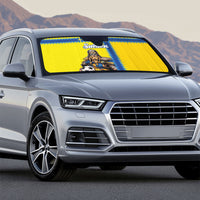 World Football 2026 Sweden Auto Sun Shade Go Blagult Viking Glory