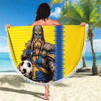 World Football 2026 Sweden Beach Blanket Go Blagult Viking Glory