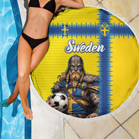 World Football 2026 Sweden Beach Blanket Go Blagult Viking Glory