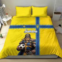 World Football 2026 Sweden Bedding Set Go Blagult Viking Glory