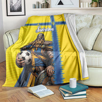World Football 2026 Sweden Blanket Go Blagult Viking Glory