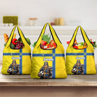 World Football 2026 Sweden Grocery Bag Go Blagult Viking Glory