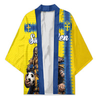 Custom World Football 2026 Sweden Kimono Go Blagult Viking Glory
