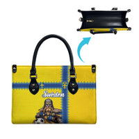 World Football 2026 Sweden Leather Bag Go Blagult Viking Glory