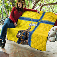 World Football 2026 Sweden Quilt Go Blagult Viking Glory