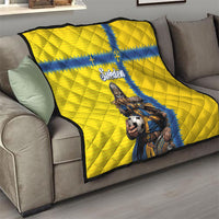 World Football 2026 Sweden Quilt Go Blagult Viking Glory