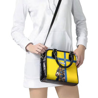 World Football 2026 Sweden Shoulder Handbag Go Blagult Viking Glory