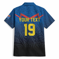 Custom World Football 2026 DR Congo Hawaiian Shirt Les Leopards Coupe du Monde Glory