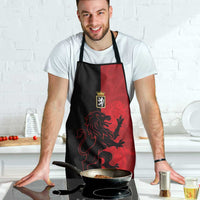 Italy Aosta Valley Apron Emblem With Flag Style - Wonder Print Shop