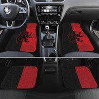 Italy Aosta Valley Car Mats Emblem With Flag Style - Wonder Print Shop