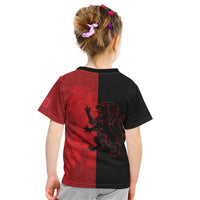 Italy Aosta Valley Kid T Shirt Emblem With Flag Style LT19