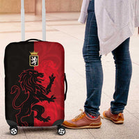 Italy Aosta Valley Luggage Cover Emblem With Flag Style - Wonder Print Shop