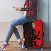 Italy Aosta Valley Luggage Cover Emblem With Flag Style - Wonder Print Shop