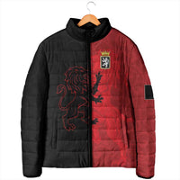 Italy Aosta Valley Padded Jacket Emblem With Flag Style LT19