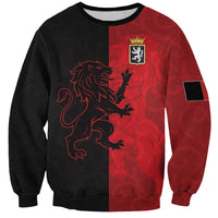 Italy Aosta Valley Sweatshirt Emblem With Flag Style LT19