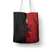 Italy Aosta Valley Tote Bag Emblem With Flag Style - Wonder Print Shop