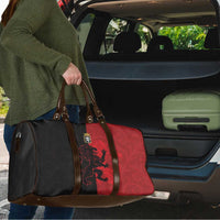 Italy Aosta Valley Travel Bag Emblem With Flag Style - Wonder Print Shop