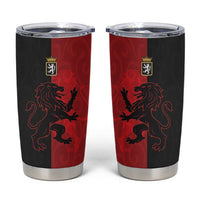 Italy Aosta Valley Tumbler Cup Emblem With Flag Style - Wonder Print Shop