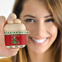 Poland Dinosaur Christmas AirPods Case Polish Smok Wawelski Wesołych Swiat - Wonder Print Shop