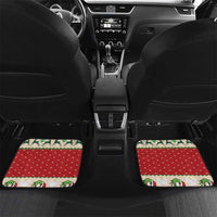Poland Dinosaur Christmas Car Mats Polish Smok Wawelski Wesołych Swiat - Wonder Print Shop