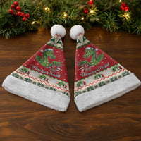 Poland Dinosaur Christmas Santa Hat Polish Smok Wawelski Wesołych Swiat - Wonder Print Shop