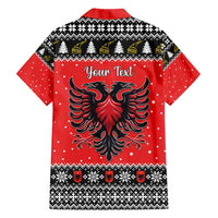 Personalized Albania Christmas Eagle Hawaiian Shirt The Double-headed Eagle - Wonder Print Shop