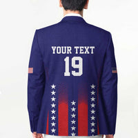Custom World Soccer 2026 USA Blazer Stars, Stripes and Glory - Wonder Print Shop