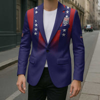 Custom World Soccer 2026 USA Blazer Stars, Stripes and Glory - Wonder Print Shop