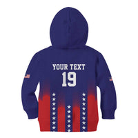 Custom World Soccer 2026 USA Kid Hoodie Stars, Stripes and Glory - Wonder Print Shop