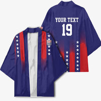 Custom World Soccer 2026 USA Kimono Stars, Stripes and Glory - Wonder Print Shop