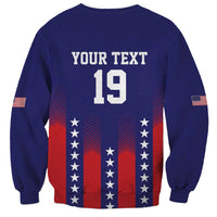 Custom World Soccer 2026 USA Sweatshirt Stars, Stripes and Glory - Wonder Print Shop