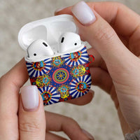 Sicily Italy Carretto Siciliano AirPods Case Sicilian Cart Floral Patterns