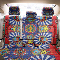Sicily Italy Carretto Siciliano Back Car Seat Cover Sicilian Cart Floral Patterns