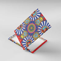 Sicily Italy Carretto Siciliano Canvas Wall Art Sicilian Cart Floral Patterns