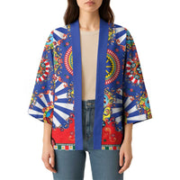 Sicily Italy Carretto Siciliano Kimono Sicilian Cart Floral Patterns