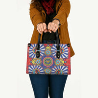 Sicily Italy Carretto Siciliano Leather Bag Sicilian Cart Floral Patterns