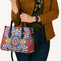 Sicily Italy Carretto Siciliano Leather Bag Sicilian Cart Floral Patterns