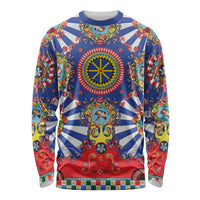 Sicily Italy Carretto Siciliano Long Sleeve Shirt Sicilian Cart Floral Patterns