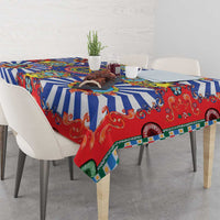 Sicily Italy Carretto Siciliano Tablecloth Sicilian Cart Floral Patterns