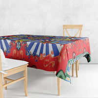 Sicily Italy Carretto Siciliano Tablecloth Sicilian Cart Floral Patterns